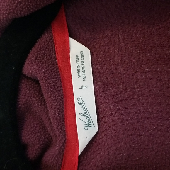 WOOLRICH Nylon Trimmed Fleece Full Zip - Picture 2 of 5